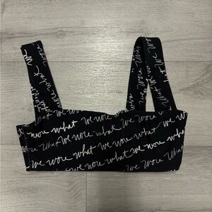WeWoreWhat black bralette